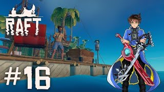 Raft Multiplayer Part 16 fun gameplay and commentry  raft jgtplayz [upl. by Einnob]