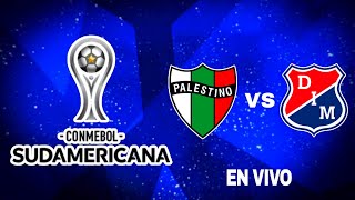 Palestino 22 Independiente Medellín en vivo CONMEBOL SUDAMERICANA OctavosIda [upl. by Willi]