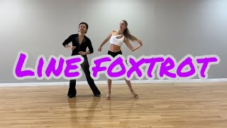 Social Line Dance  Foxtrot  More Slow Fox  28 BPM The Dancelife Orchestra [upl. by Fortuna]