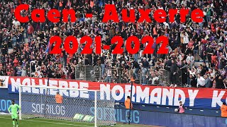 Caen  Auxerre saison 20212022 [upl. by Durstin]