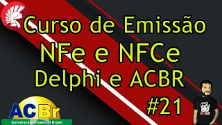 Aula 21 emissor de NFe e NFCe em Delphi  Arrumando a Numeração da NFCe [upl. by Komarek]