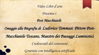 Biografia di Ludovico Tommasi [upl. by Mella]