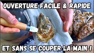 Comment ouvrir de huîtres sans se couper 🦪🔪 [upl. by Nomed]