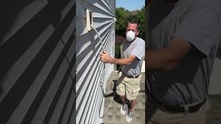 DRYER VENT CLEANING almetaldryervent satisfying asmr fyp viralshorts shorts [upl. by Yung]