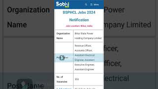 BSPHCL Jobs Notification 2024 Apply Online for 553 Revenue Officer Accounts Officer [upl. by Garnette]