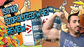 Iso100 Hydrolyzed FRUITY PEBBLES Protein Powder Review [upl. by Rebeca963]