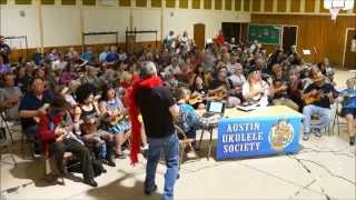 Time Warp Rocky Horror cover Austin Ukulele Society [upl. by Handal62]