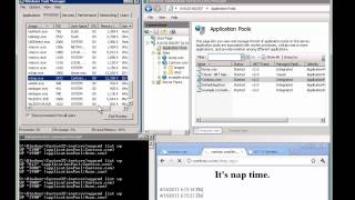 IISs Overlapping App Pools [upl. by Akeemahs]