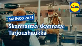 Skannattaa Skannata Tarjoushaukka  Lidl Suomi [upl. by Broddy]