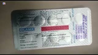 Bilanix Tablet  Bilastine Tablets  Bilanix Tablet Uses Side effects benefits Dosage Composition [upl. by Ynaffet]