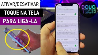 Como LIGAR a TELA com o TOQUE no iPhone [upl. by Enajiram]