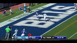 Amari Cooper FIRST TOUCHDOWN CATCH With Buffalo Bills vs Tennessee Titans [upl. by Kreitman]