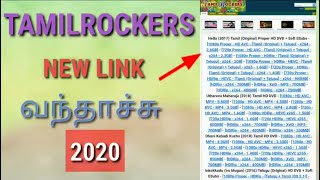 Tamilrockers new link 2020 100 proof [upl. by Aidnyl]