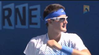 Match point Tomic v Lopez [upl. by Anneres]