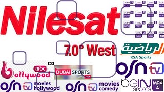 Nilesat 7W 3Feet Dish Full Setting And New Channels Update [upl. by Clareta]