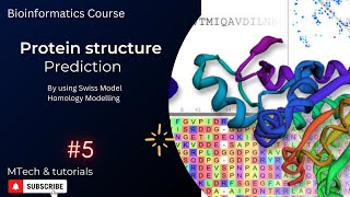 Protein structure prediction  Swiss Model  Homology Modelling [upl. by Donn]