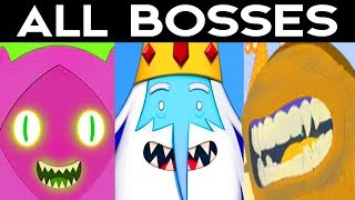 Adventure Time Pirates of the Enchiridion  ALL BOSSES  ALL BOSS BATTLES  Ending [upl. by Eiramaliehs]