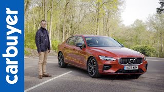 Volvo S60 saloon 2020 indepth review  Carbuyer [upl. by Nerita636]