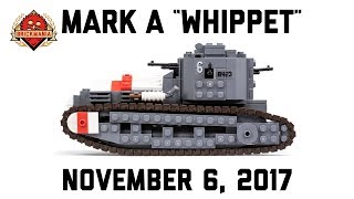 Mark A quotWhippetquot  Custom Military Lego [upl. by Maren]