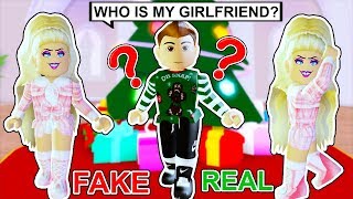 Switching BOYFRIENDS Prank  They Had No Idea Roblox [upl. by Blinnie]