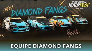 CORRENDO CONTRA OS DIAMOND FANGS  THE CREW MOTORFEST [upl. by Cinda]