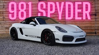 Porsche 981 Spyder Review  why you DONT need a 718  4k [upl. by Annoit]