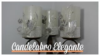 CANDELABROS NAVIDEÑOS Decora Elegante [upl. by Moncear]