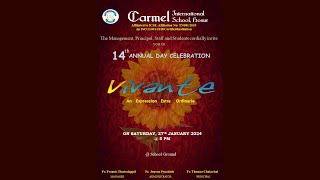 Watch Live Vivante 2024  14th Annual Day Celebration [upl. by Varick]