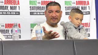 Chris Arreola Post Fight “Fuck The Judges They Raped Me” [upl. by Schechter]