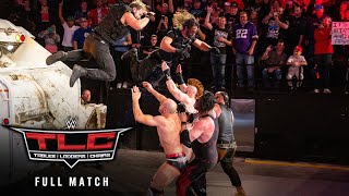 FULL MATCH Shield amp Angle vs Strowman Kane Miz amp Bar — 3on5 Handicap TLC Match WWE TLC 2017 [upl. by Sej567]