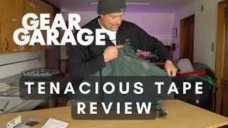 Gear Aid Tenacious Tape Review  Nylon and Gore Tex Review [upl. by Carn]