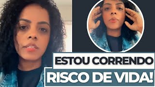 Cantora Kemilly Santos diz que um homem perigoso a persegue há meses quotele quase matou meu irmãoquot [upl. by Esyle]