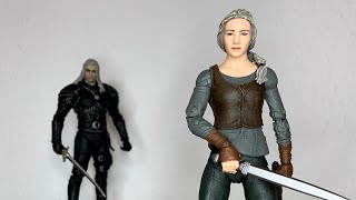 McFarlane Toys Netflix The Witcher Ciri Figure Review [upl. by Sira]