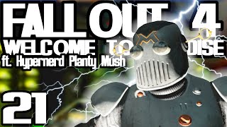 Mechanist VS Silver Shroud  Fallout 4 Welcome to Paradise 21 [upl. by Fredel]