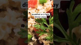 Quick and Easy Masala Oats recipe food healthyfood cooking breakfast dinner foryou indian 👌 [upl. by Darrel1]