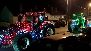 Nenagh Christmas Tractor Run 2021 [upl. by Ellekcir404]