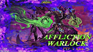 Affliction Warlock PvP 548 2022 [upl. by Belda]