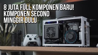 Modal 8 Jutaan Bisa Rakit PC Mini ITX Hemat Daya Pake Intel Gen 12 Sama RTX Full Komponen Baru [upl. by Iaj]