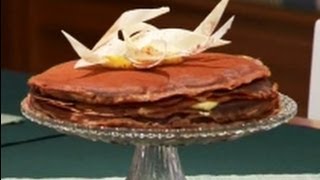 Chocolate  Mille crepes de mandarinas [upl. by Merilyn65]