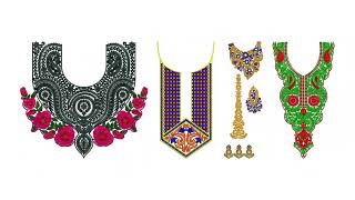 Get 300 Neck Embroidery Design in a Bundle for only INR 786  Download Now only at EmbDesignTube [upl. by Sherrill578]