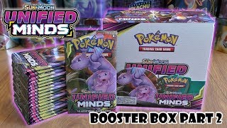 Unified Minds Booster Box Opening Pt 2 [upl. by Ennael746]