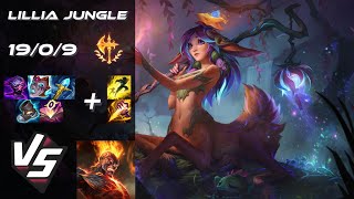 JUNGLE Lillia vs Brand  EU Challenger Patch 1413 [upl. by Charteris]