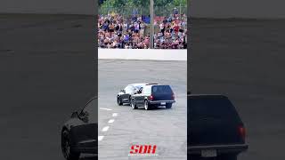 S10 BLAZER VS TESLA MODEL 3 SPECTATOR DRAGS AT SEEKONK SPEEDWAY SPECTATOR DRAG HUB [upl. by Aikas]