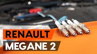 Hvordan bytte tennplugger der på RENAULT MEGANE 2 LM BRUKSANVISNING AUTODOC [upl. by Hauck823]