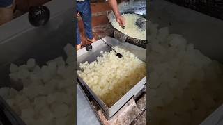 Famous Agra Petha Making Process In Factory shorts making factoryindie [upl. by Ellehsat]