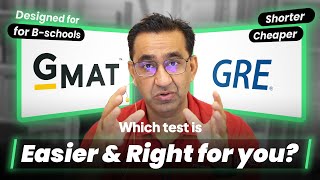 GMAT vs GRE  Which Test is Right for You [upl. by Nanice]