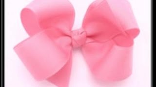 How To Make A Boutique Hair Bow Updated VideoNo Sewing [upl. by Aneladdam705]