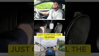 Clutch Control in slow Traffic  How to Keep a Manual Car Slow [upl. by Neirol]