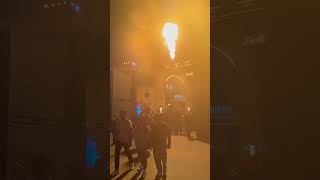 Hhn Hollywood studios flames by the entrance [upl. by Sylado149]