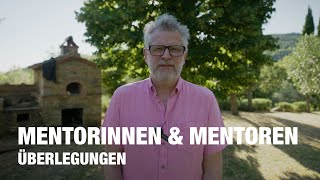 MENTORINNEN UND MENTOREN  ÜBERLEGUNGEN [upl. by Cykana]